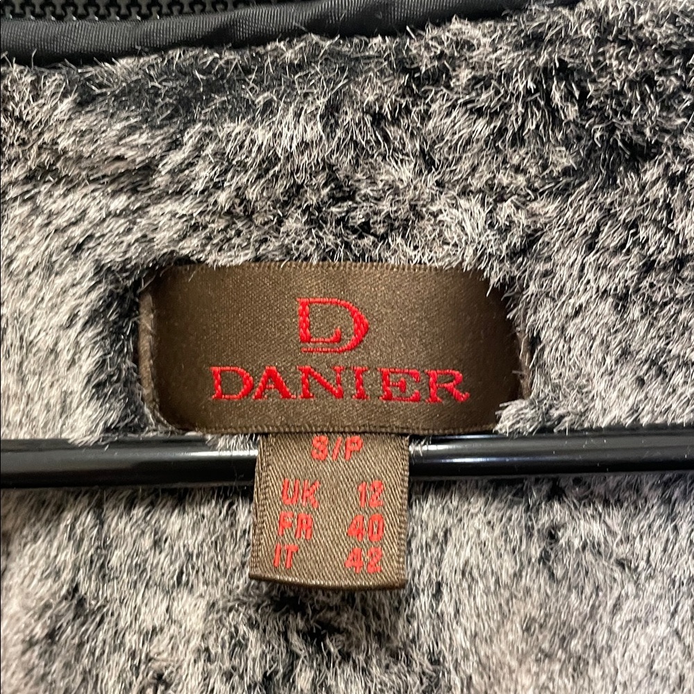 Danier - Classic 90s Vintage Button Down LeatherJacket With Liner - Black S - Picture 3 of 14